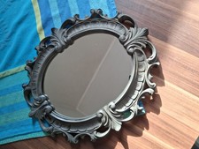 Alter Zinn Spiegel 38x32 Cm