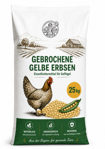Erbsen gebrochen - 25, kg