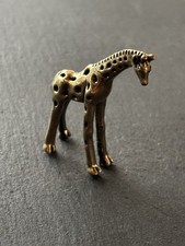 Giraffe aus Messing | Massiv |