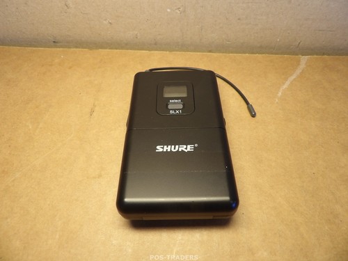 Shure slx1 g5e 494 518mhz - slx1, 494-518mhz