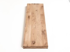 Treppenstufe Eiche Rustikal 5 cm unbehandelt Regalbrett Renovierungsstufe massiv