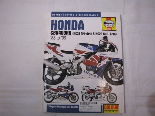 Haynes honda cbr400rr cbr400 - haynes,
