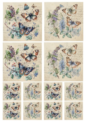 Decoupage-Bastelpapier-Softpap