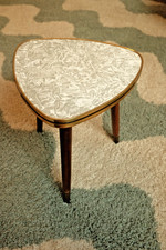 Nierentisch Blumenhocker 3bein Mid Century 50er 60er Jahre Mosaik