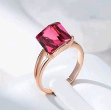 Luxus damen ring 585er - 585er, rolled