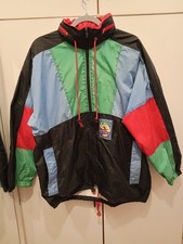 Vintage Regen/Windshutz Jacke Mit Kapuze, Marcel Clair, Größe S