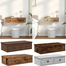 Wandschrank Wandregal mit Schubladen Wandschublade Schweberegal Hängeschrank