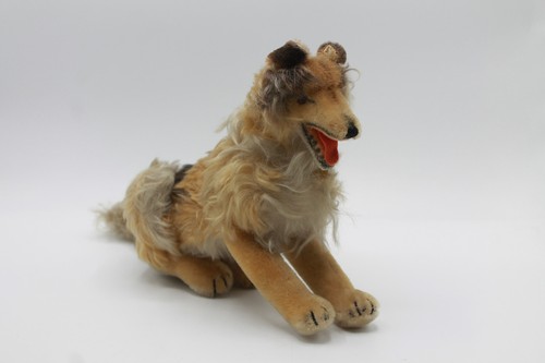 Steiff collie plüsch hund - collie,