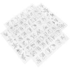  2 Pcs Stickerei-Rückseite