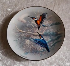 Sammelteller Rosenthal Classic " Eisvögel " Nr. 1 Juwelen der Vogelwelt 1992