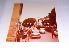 Straße VW Käfer Faltdach Autos Raum um Dachstein evtl. Ramsau Geschäfte 1972