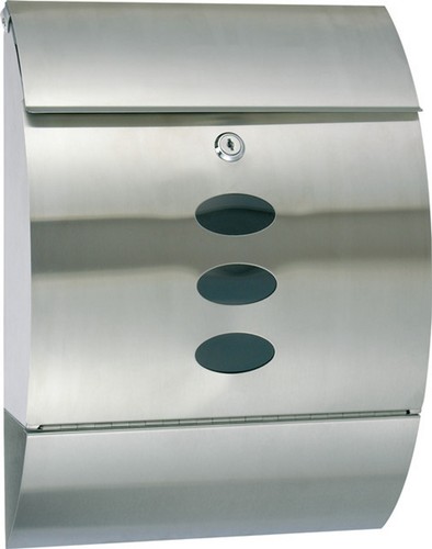 Briefkasten mit zeitungsfach - briefkasten,
