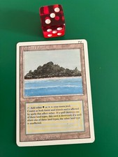 Mtg tropical island poor - island, poor/inked