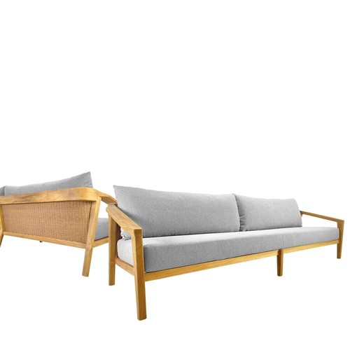 Loungesofa rattan xxl sitzer - loungesofa,