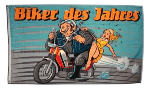 Fahne biker des - fahne,