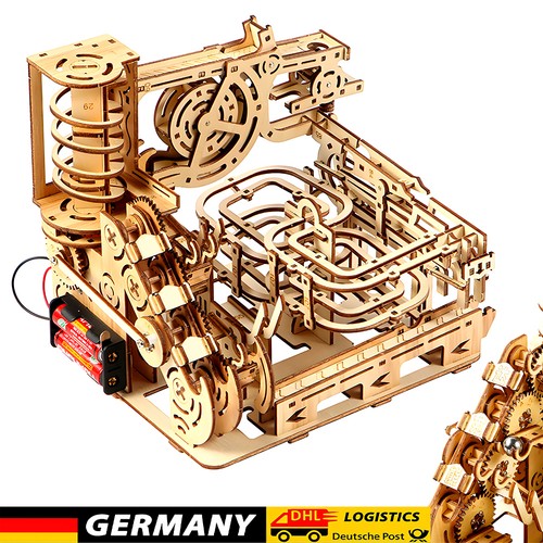 Puzzle murmelbahn kugelbahn - puzzle,