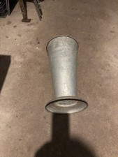 Zinkvase, Pflanztopf, Schnittblumen wässern