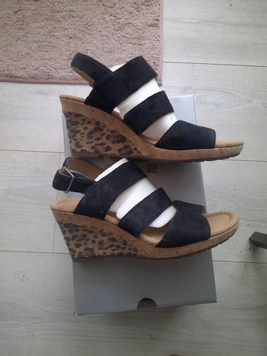 Gabor leder sandalette mit - sandalette,