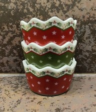 Villeroy & Boch 3x Winter Bakery Decoration Teelichthalter Kerzenständer