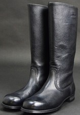 DDR NVA MdI Paar Stiefel Dienst Knobelbecher genarbt 29 43,5 Ledersohle RAR 9811