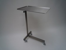 Instrumententisch  Zureichtisch Beistelltisch Stumme Schwester - Edelstahl V2A
