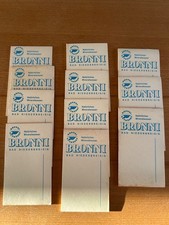 11 alte Bestellblöcke BRONNI, Kellnerblock, vintage, Sammler, 60/70er Jahre