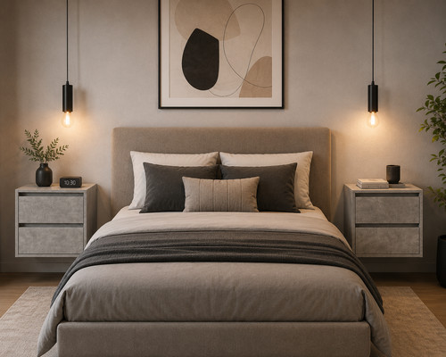 Wand nachttische 2er set - nachttische,