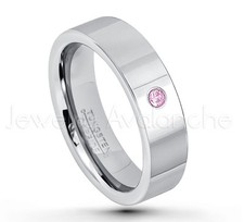 0.07ct Pink Tourmaline Ring