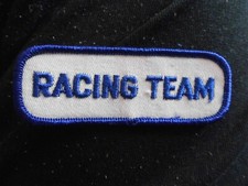 Racing Team (blau) Patches