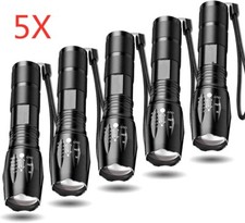 5stk 90000lm led taschenlampe - led,