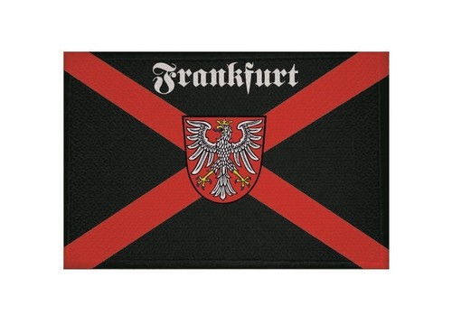 Aufnäher frankfurt kreuz - aufnäher,