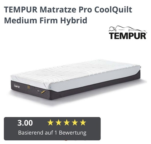 Tempur matratze 90x200 neu - 90x200,