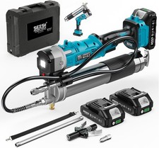 2-in-1 Akku-Fettpresse 12000