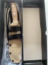 Joker Nomad 6.5 Canvas Micarta N695 Stahl Kydexscheide Feuerstarter Campknife