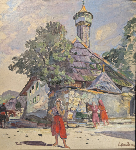 Orientalische straßenszene - orientalische,
