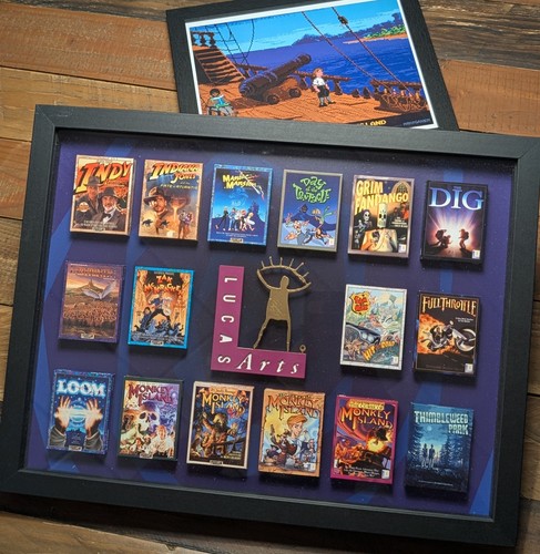 Lucas arts 3d bilderrahmen - -,