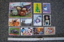 14 x Sticker Zauberhafte Weihnachten mit Disney, Panini Sammelsticker Cars, Puuh