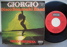 DISCO BOUZOUKI BAND giorgio 7"-VINYL 45rpm GERMANY IMPORT top Zustand 1978 selten