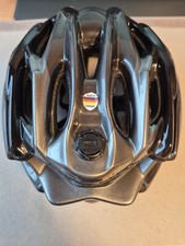 KED   Fahrradhelm  schwarz/ anthrazid Glanz Unisex   Da / He  52-59  Top Zustand