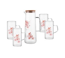 Wasser Saft Krug Krug Glas