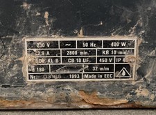 Herkules Elektro Fliesenschneider Naturstein Fliesen 