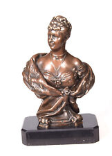 Bronze Büste Auguste Viktoria Königin von Preußen Gemahlin Kaiser Wilhelms II