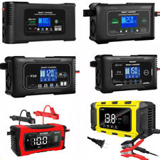 6A/15A/20A/25A Intelligente Batterie Ladegerät Impuls Reparatur Auto KFZ 12V-48V