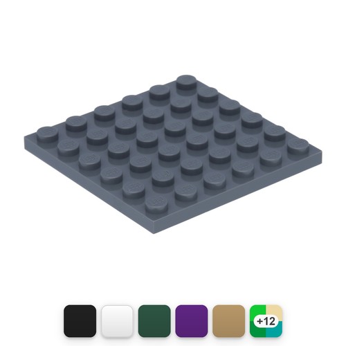 Lego platte 6 - 2x,
