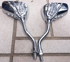 Spiegel Satz, Skelett Hand, beide Rechtsgewinde Kawasaki VN750A Twin Vulcan 1994