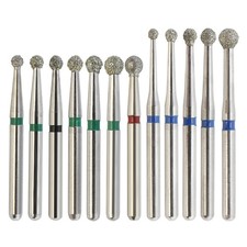 Dental Round Diamond Bur Long