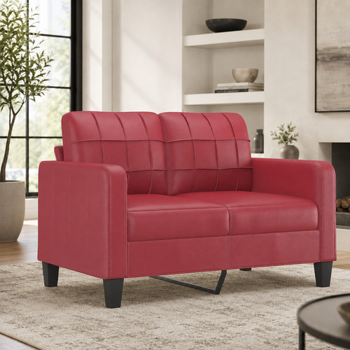 Sitzer sofa kunstleder couch - sofa,