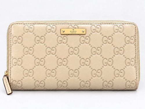 Gucci guccissima zip around - gucci,