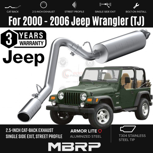 Mbrp cat back single - cat-back,
