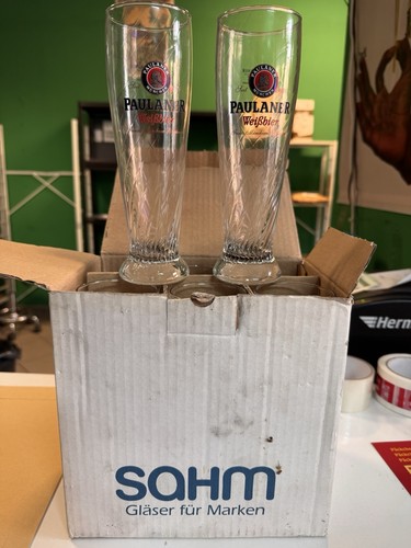 Paulaner bierkrug glas - paulaner, krug